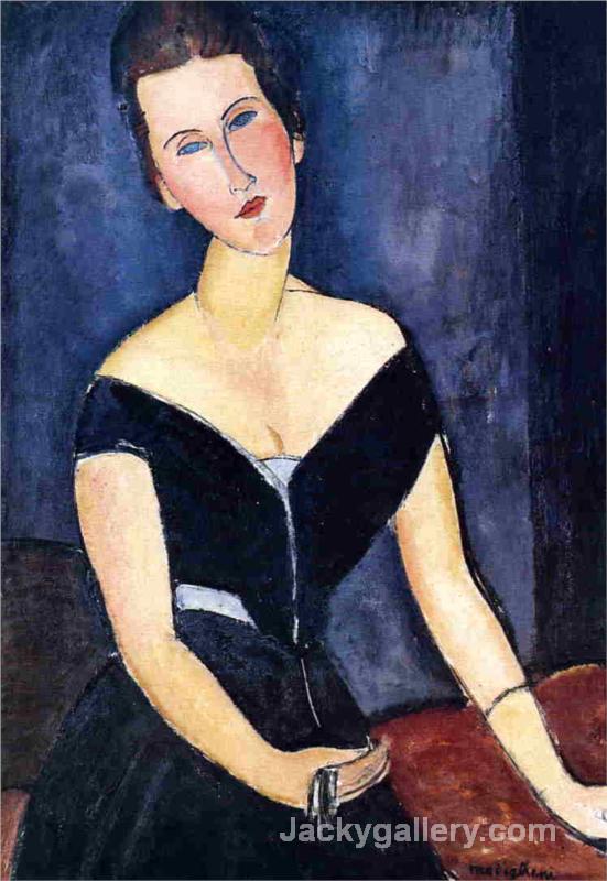 Madame Georges van Muyden by Amedeo Modigliani paintings reproduction